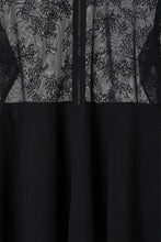 画像をギャラリービューアに読み込む, tulle peplum blouse