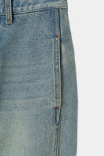 画像をギャラリービューアに読み込む, vintage side pocket denim