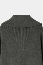 Load image into Gallery viewer, zip up knit cardigan