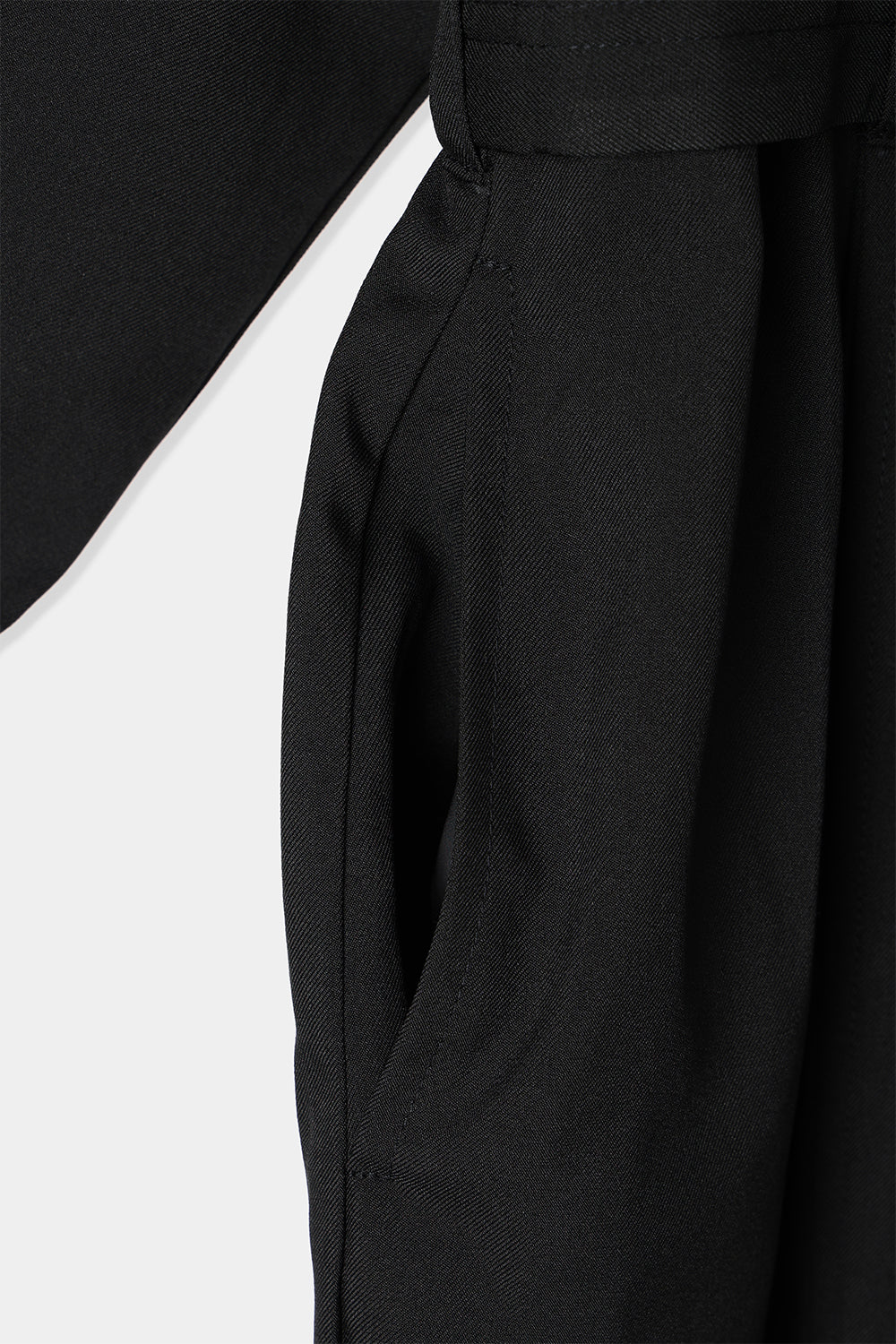 louren trench collar jumpsuit (ローレン) trench collar jumpsuit – louren store