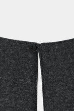 画像をギャラリービューアに読み込む, Vneck tweed combinaison