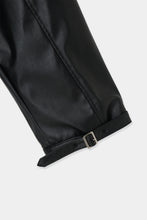 画像をギャラリービューアに読み込む, vegan leather zip jacket