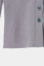 画像をギャラリービューアに読み込む, neck slit short knit cardigan