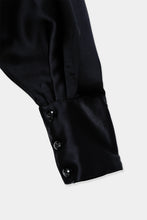画像をギャラリービューアに読み込む, yoke satin shirt