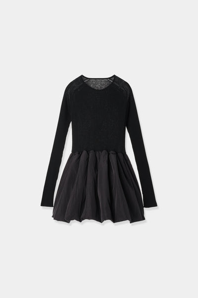 peplum docking knit – louren store 