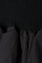 peplum docking knit – louren store