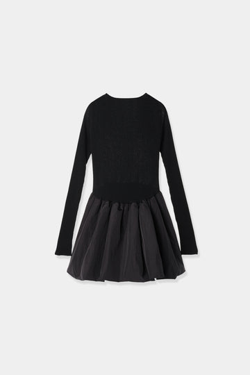 peplum docking knit – louren store