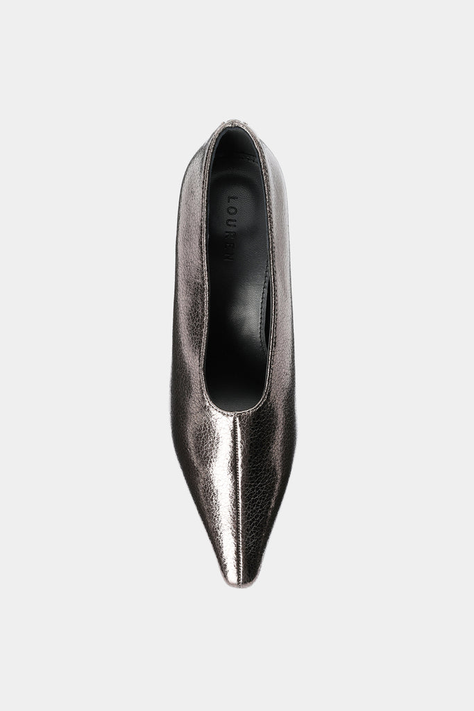 louren pointed toe pumps black 23.5cm
