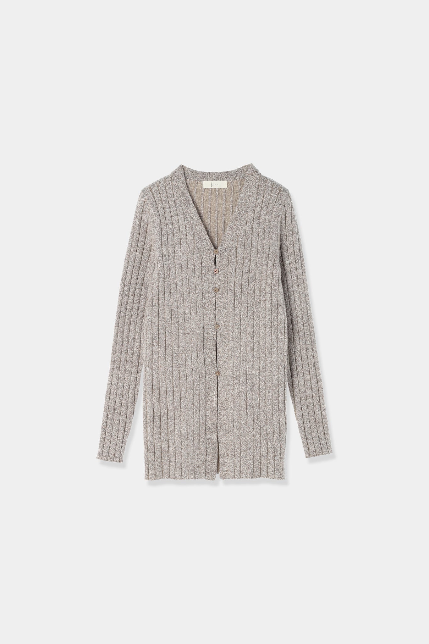 plating knit cardigan – louren store