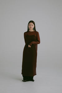 model：162cm ( burgundy / FREE )