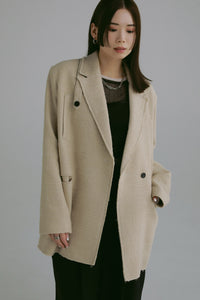 slab tweed classic jacket