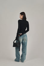 画像をギャラリービューアに読み込む, neck slit short knit cardigan