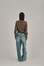 画像をギャラリービューアに読み込む, cut off cocoon denim