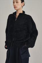 画像をギャラリービューアに読み込む, shaggy zip cardigan