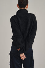 画像をギャラリービューアに読み込む, shaggy zip cardigan