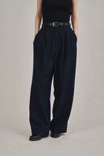 画像をギャラリービューアに読み込む, wool mix cocoon pants