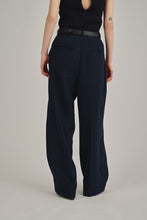 画像をギャラリービューアに読み込む, wool mix cocoon pants