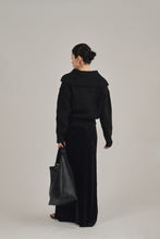 画像をギャラリービューアに読み込む, velour narrow skirt