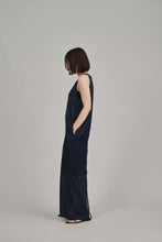 画像をギャラリービューアに読み込む, v-neck sheer hem dress