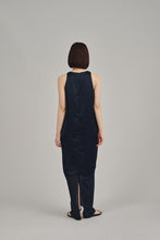 画像をギャラリービューアに読み込む, v-neck sheer hem dress