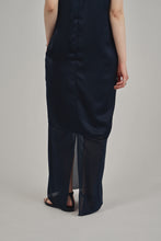 画像をギャラリービューアに読み込む, v-neck sheer hem dress