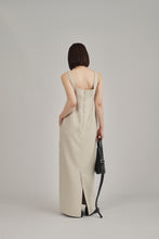 画像をギャラリービューアに読み込む, double face cocoon dress
