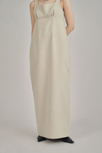 画像をギャラリービューアに読み込む, double face cocoon dress
