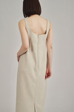 画像をギャラリービューアに読み込む, double face cocoon dress