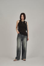 画像をギャラリービューアに読み込む, mole yarn knit tank top