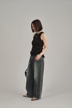画像をギャラリービューアに読み込む, mole yarn knit tank top