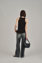 画像をギャラリービューアに読み込む, mole yarn knit tank top