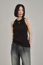 画像をギャラリービューアに読み込む, mole yarn knit tank top