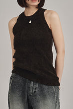 画像をギャラリービューアに読み込む, mole yarn knit tank top