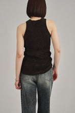画像をギャラリービューアに読み込む, mole yarn knit tank top