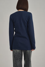 画像をギャラリービューアに読み込む, front button knit cardigan