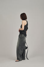 画像をギャラリービューアに読み込む, back cross knit tops