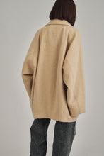 画像をギャラリービューアに読み込む, model：157cm ( beige / FREE )