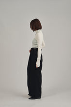画像をギャラリービューアに読み込む, wool mix cocoon pants