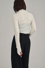 画像をギャラリービューアに読み込む, model：157cm ( ivory / FREE )