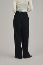 画像をギャラリービューアに読み込む, wool mix cocoon pants