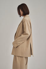 画像をギャラリービューアに読み込む, model：157cm ( beige / FREE )
