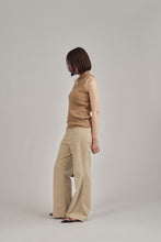 画像をギャラリービューアに読み込む, back cross knit tops