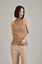 画像をギャラリービューアに読み込む, back cross knit tops