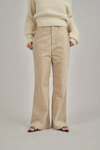 画像をギャラリービューアに読み込む, moleskin slight flare pants