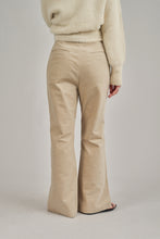 画像をギャラリービューアに読み込む, moleskin slight flare pants