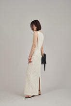 画像をギャラリービューアに読み込む, feather tulle pencil dress