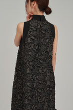 Load image into Gallery viewer, cut jacquard dress
