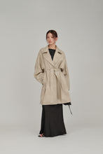 画像をギャラリービューアに読み込む, relaxed linen overcoat