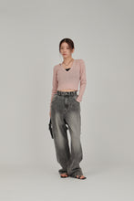 画像をギャラリービューアに読み込む, waist slit denim