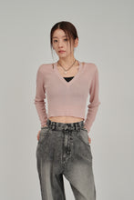 画像をギャラリービューアに読み込む, neck slit knit tops
